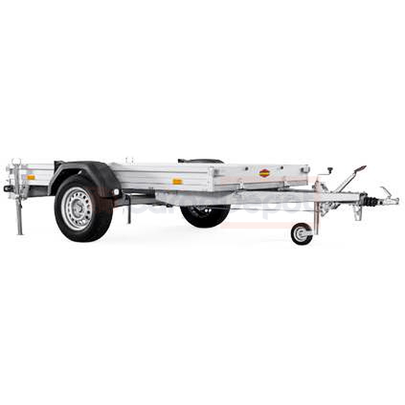 Remolque Böckmann UT-AL 2515/75 de plataforma baja 750 kg