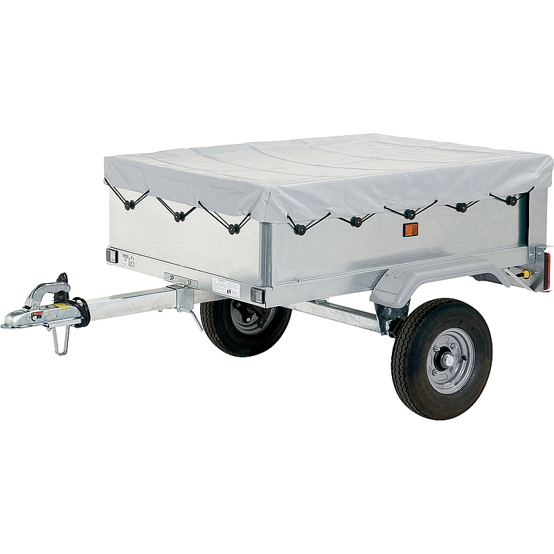 ERKA RK 818 Remolque Ligero 240kg, Acero Galvanizado, 105x87x32 cm - Imagen 7