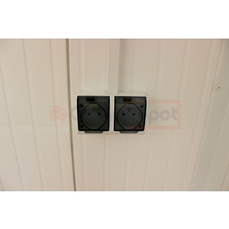 Contenedor de oficina 4,5x2,5 m con luz y carga fácil instalada - Imagen 5