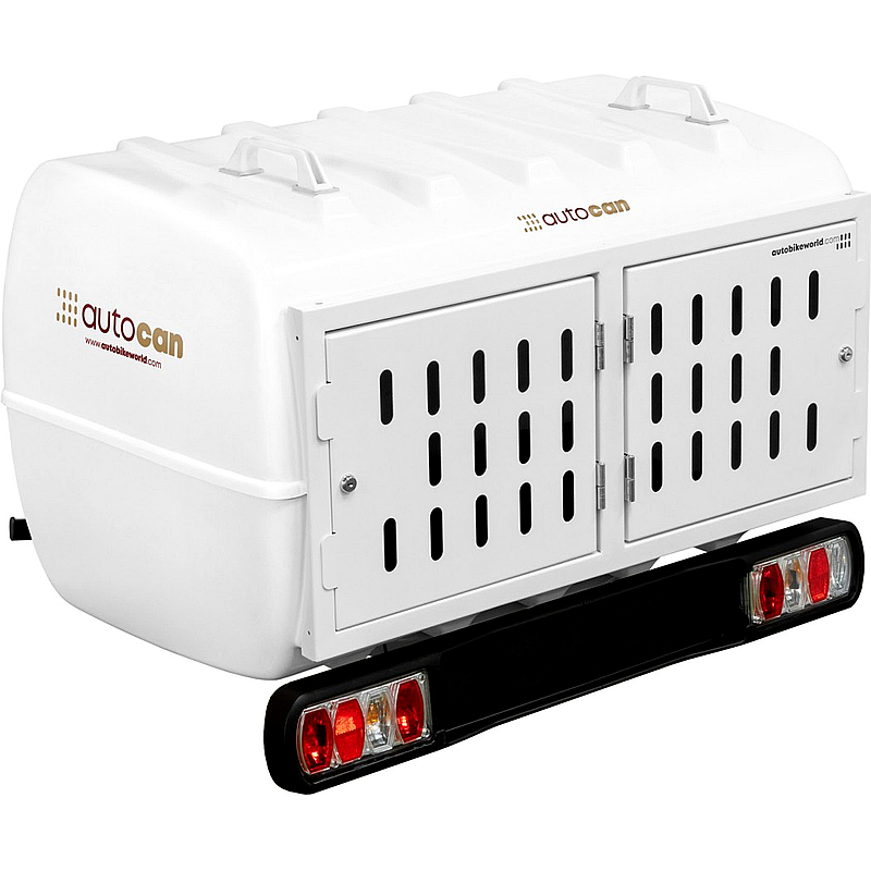 Cofre remolque para perros Autocan Magnum, fácil instalación