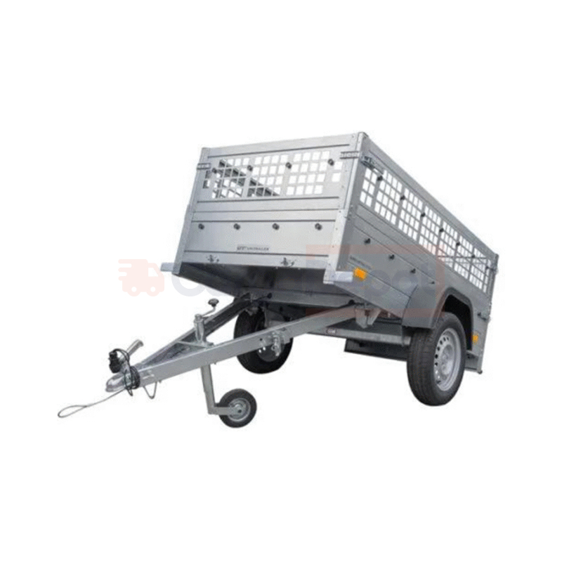 Remolque basculante Garden Trailer 200 KIPP 750 kg con ridelles