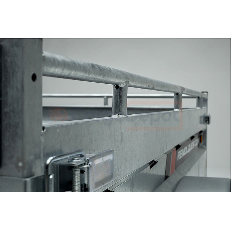 ROBUST R8 Remolque de carga reforzado 2 ejes MMA 1500kg, 253x134x50cm - Imagen 11