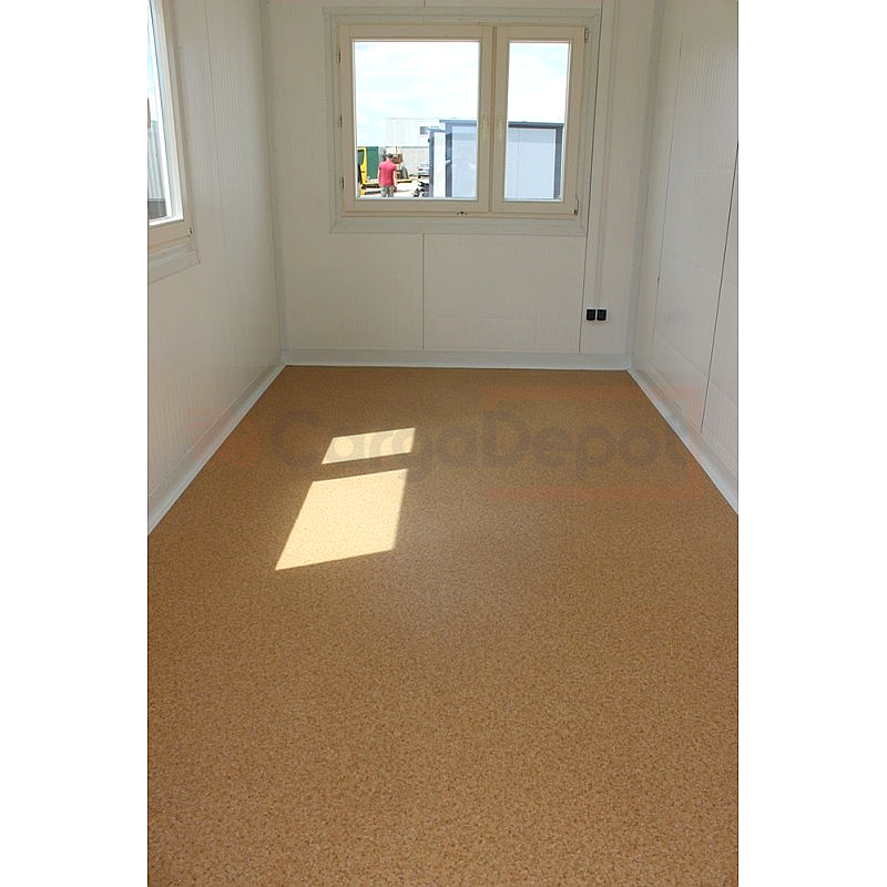 Contenedor de oficina 4,5x2,5 m con luz y carga fácil instalada - Imagen 10