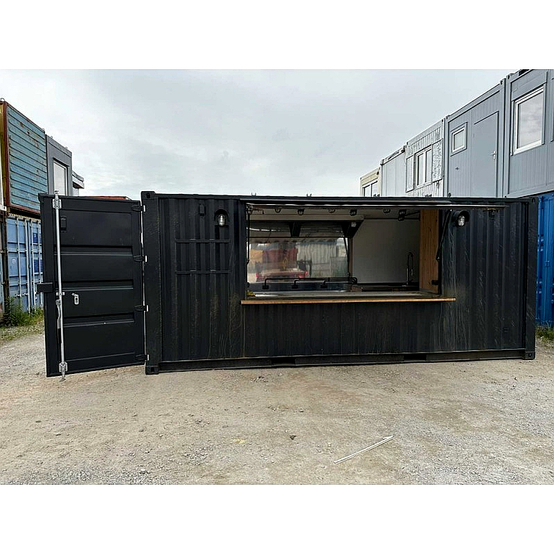 Contenedor Catering 20 HC 15 m² con paredes laterales elevables - Imagen 18