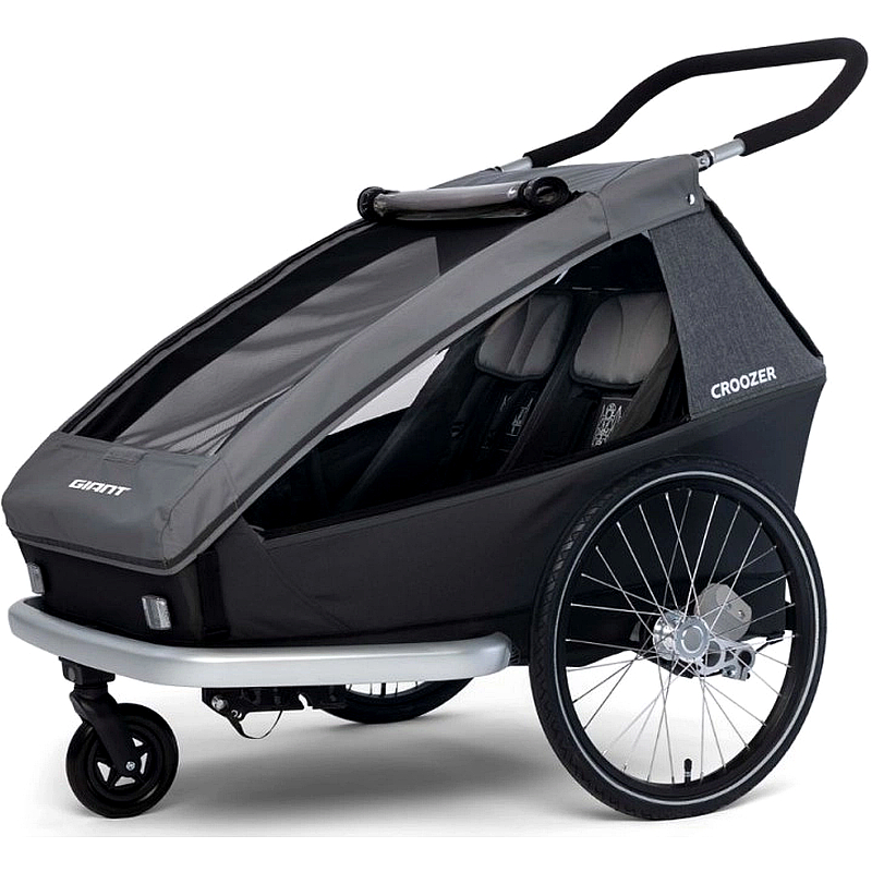 Remolque Kid Giant by Croozer para niños de 1 a 6 años