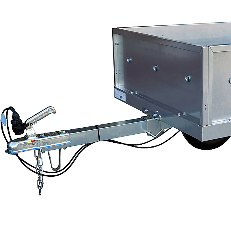 ERKA RK 818 Remolque Ligero 240kg, Acero Galvanizado, 105x87x32 cm - Imagen 2