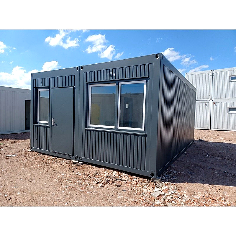 Contenedores DUO residenciales dobles con baño y cocina americana