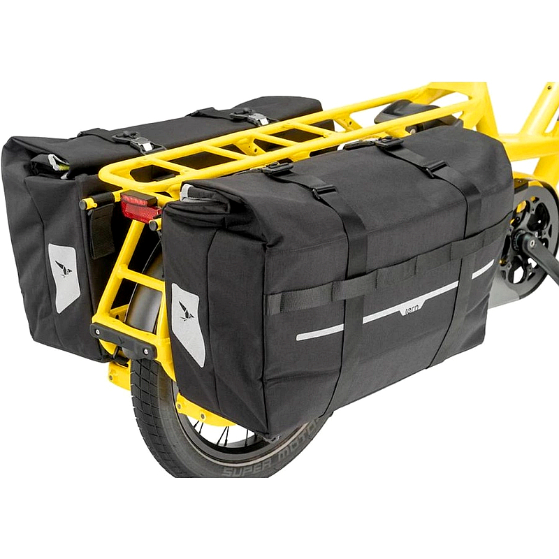 Alforjas impermeables Tern GSD Cargo Hold 52L para bicicleta