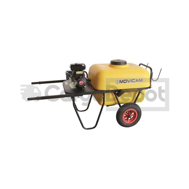 Carretilla pulverizadora Movicam 100L con motor Campeon RCX-80