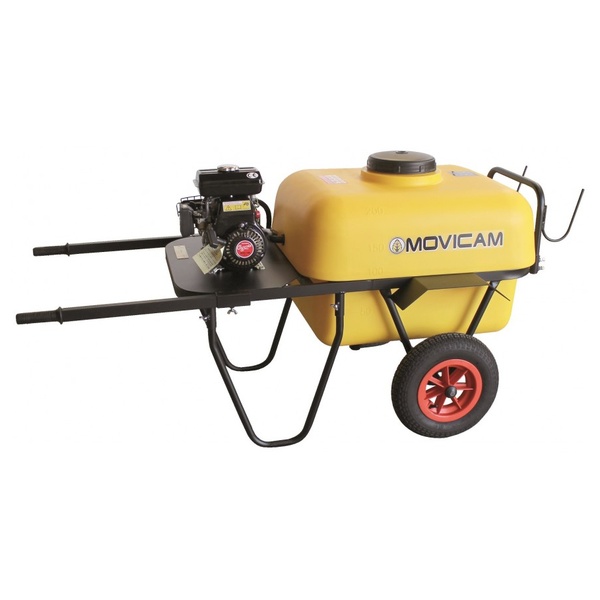 Carretilla pulverizadora Movicam 100L con motor Campeon RCX-80