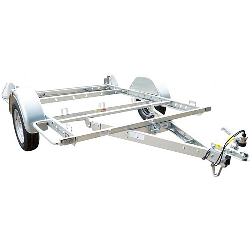 Remolque chasis multifunción basculante 750 kg homologado