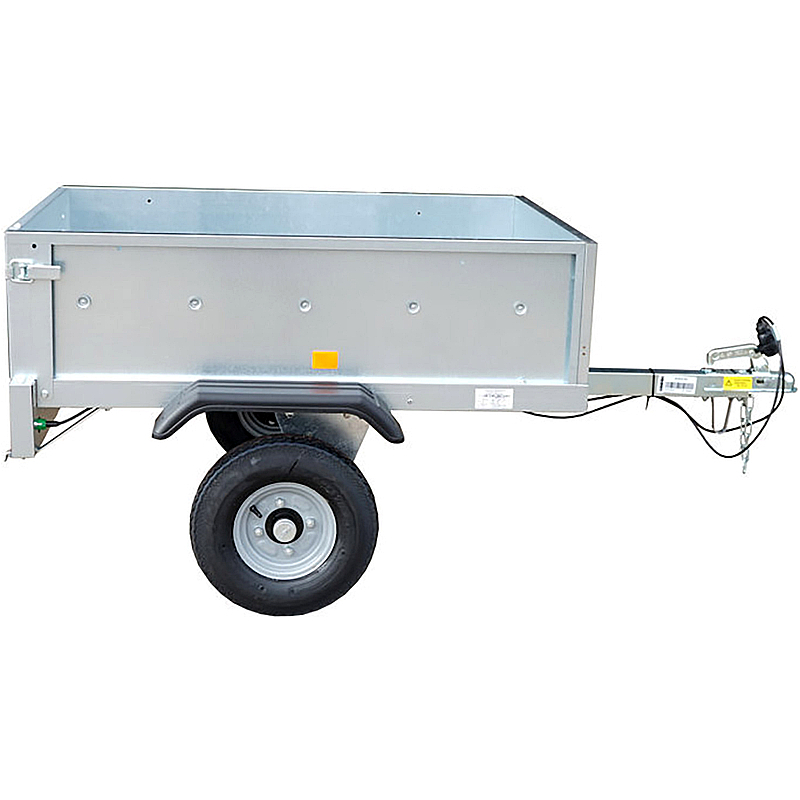 ERKA RK 818 Remolque Ligero 240kg, Acero Galvanizado, 105x87x32 cm