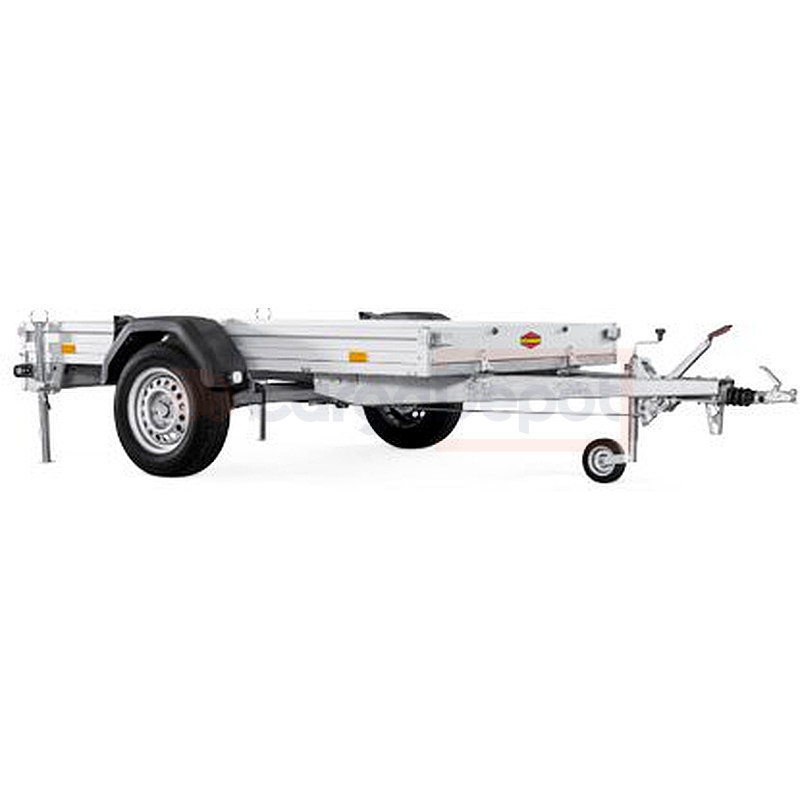 Remolque plataforma Böckmann UT-AL 2515/135 de aluminio 1350 kg