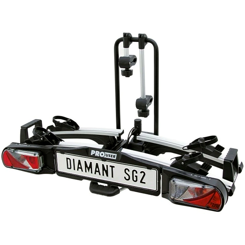 Portabicicletas ProUser Diamant SG2 para 2 bicicletas eléctricas, bola