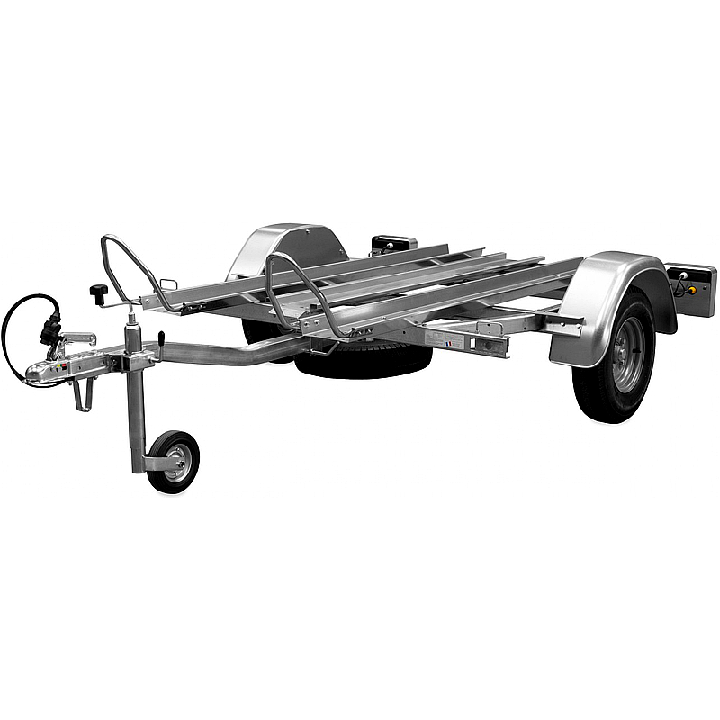 Remolque portamotos PMM-2 para 2 motos con kit de accesorios