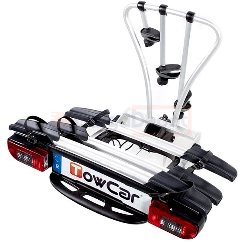 Portabicicletas Towcar Just Click para 3 bicis con fijación rápida - Imagen 2
