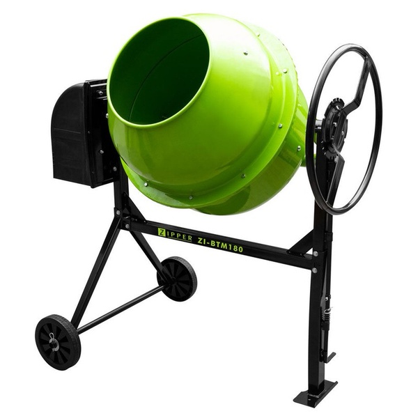 Hormigonera eléctrica Zipper 180L 800W portátil
