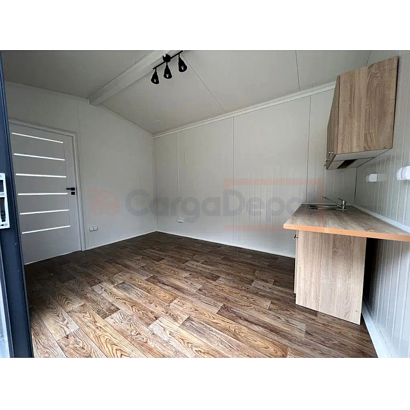 Casa pequeña nueva 24m² (8x3m), alto aislamiento para hogar u oficina - Imagen 13