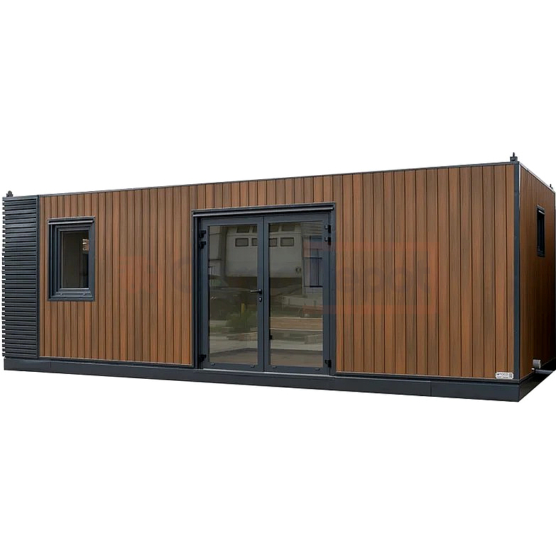 Módulo Berlín 8x3 m con baño y cocina, exterior antracita RAL 7016 - Imagen 3