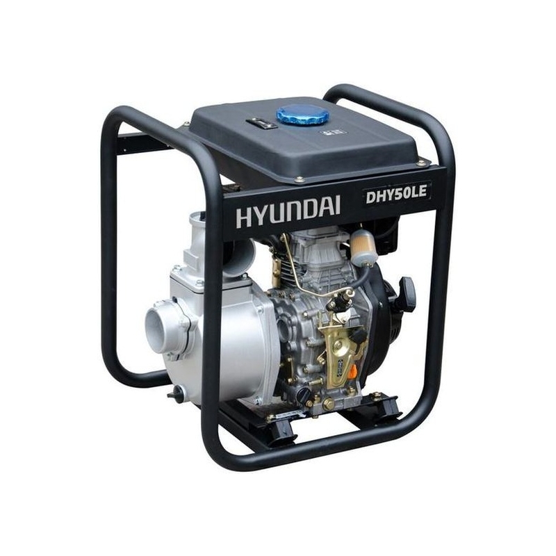 Motobomba diésel Hyundai DHY50LE para aguas limpias - 6 HP
