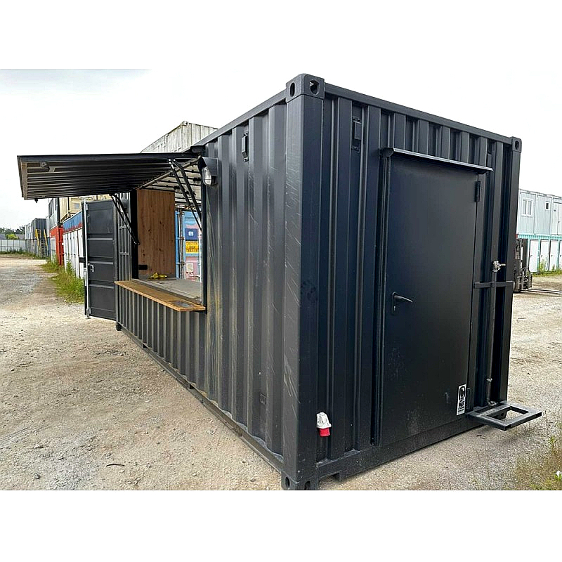 Contenedor Catering 20 HC 15 m² con paredes laterales elevables - Imagen 16