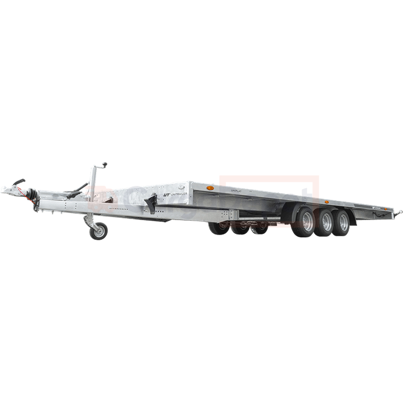 Dépanneuse UNITRAILER UNIPLAT 600/3 S 3 ejes 3500 kg 589x211 cm