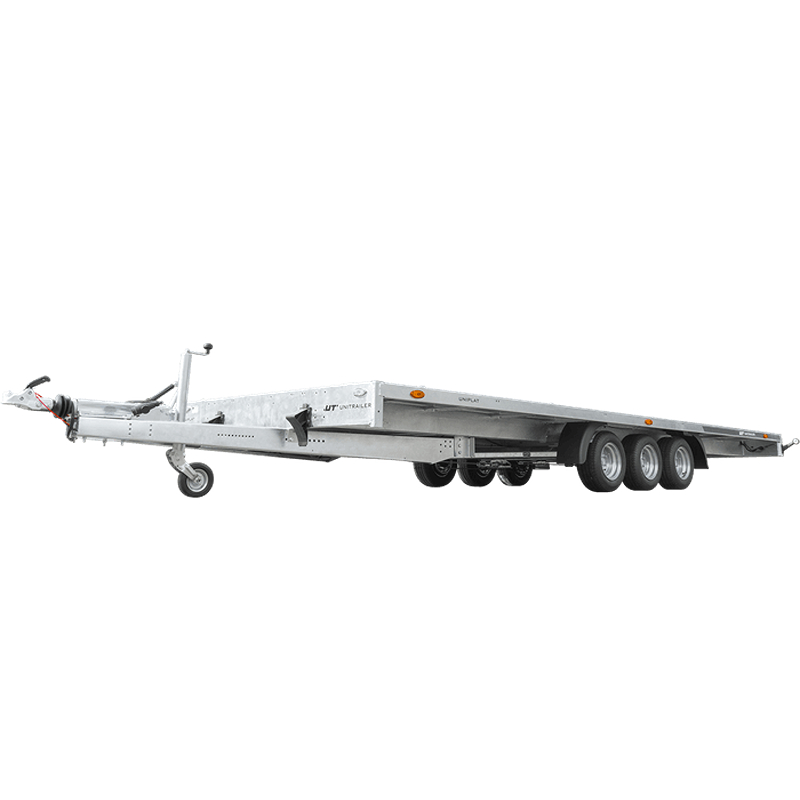 Dépanneuse UNITRAILER UNIPLAT 600/3 S 3 ejes 3500 kg 589x211 cm