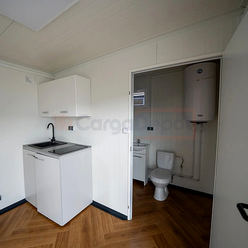 Módulo Berlín 8x3 m con baño y cocina, exterior antracita RAL 7016 - Imagen 8