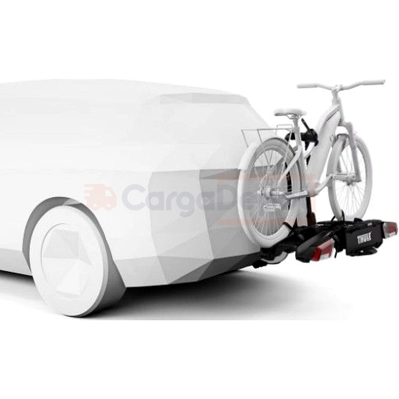 Portabicicletas Thule EasyFold 3 para 2 bicis, bola de remolque - Imagen 3