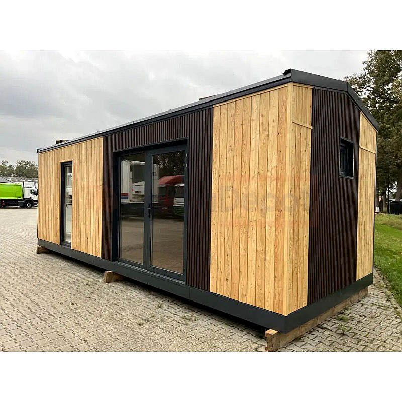 Casa pequeña nueva 24m² (8x3m), alto aislamiento para hogar u oficina