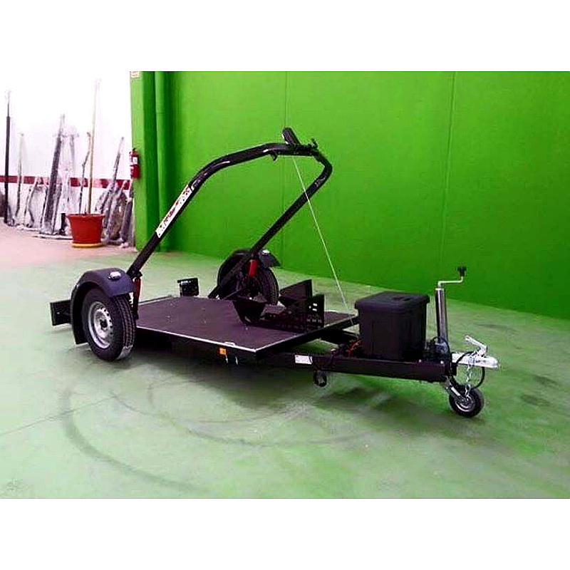 CTM 2500 1E - Remolque Abatible para Motos – 2.5x1.15m - 750 kg - Imagen 3
