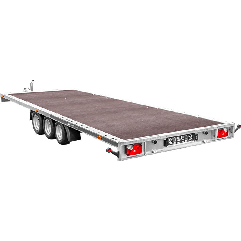 UNIPLAT 600/3S UNITRAILER plataforma, 3 ejes 589x211, 3500kg