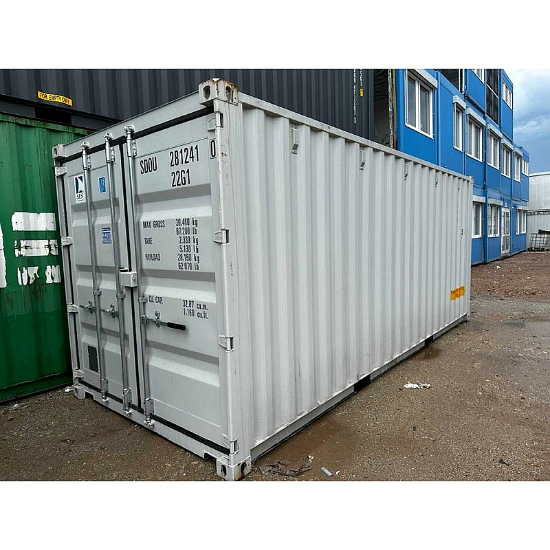 Contenedor 20 DV Doble Puerta 2,5x6m acceso doble, excelente estado