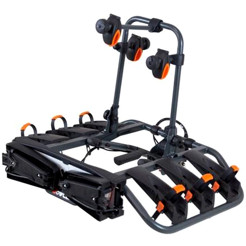 Portabicicletas TowCar TR3 para 3 bicicletas, ideal para montaña - Imagen 3