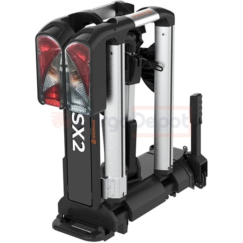 Portabicicletas de bola Spinder SX2 para 2 bicis, abatible y plegable - Imagen 2