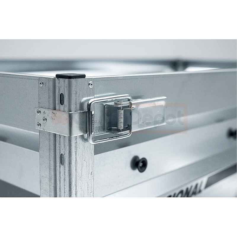 Remolque de carga Cuni 240 PRO - 2 ejes - 750 kg con freno de inercia - Imagen 11