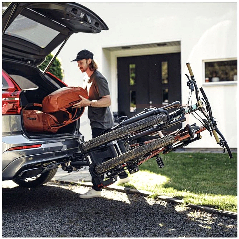Portabicicletas Thule EasyFold XT F 965 para 2 bicis, 13 pines - Imagen 8