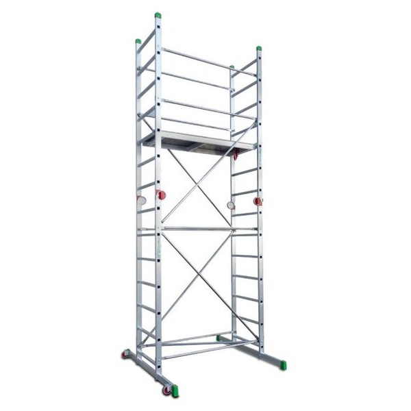 Andamio portátil Faraone Escalibur ES.SUPER 7+7 peldaños