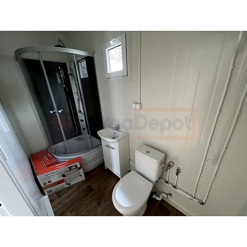 Casa pequeña nueva 24m² (8x3m), alto aislamiento para hogar u oficina - Imagen 4