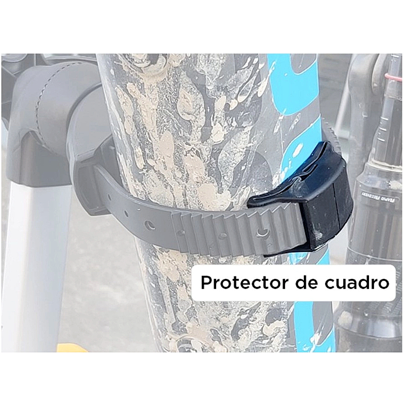 Portabicicletas Spinder TX2 para 2 bicis, abatible y plegable - Imagen 12