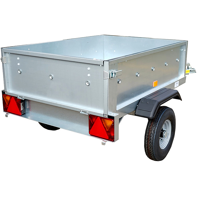 ERKA RK 818 Remolque Ligero 240kg, Acero Galvanizado, 105x87x32 cm - Imagen 4