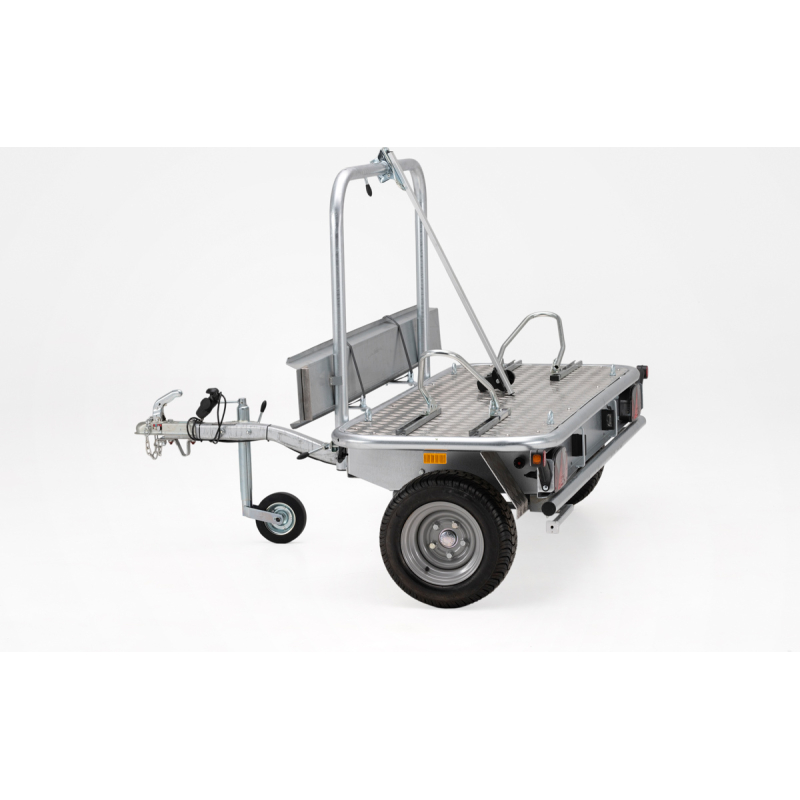 Remolque de Motos Transversal - 245x184cm - 500kg - Imagen 12
