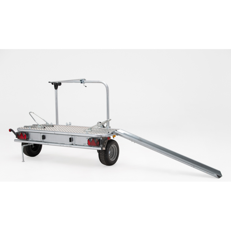 Remolque de Motos Transversal - 245x184cm - 500kg - Imagen 20