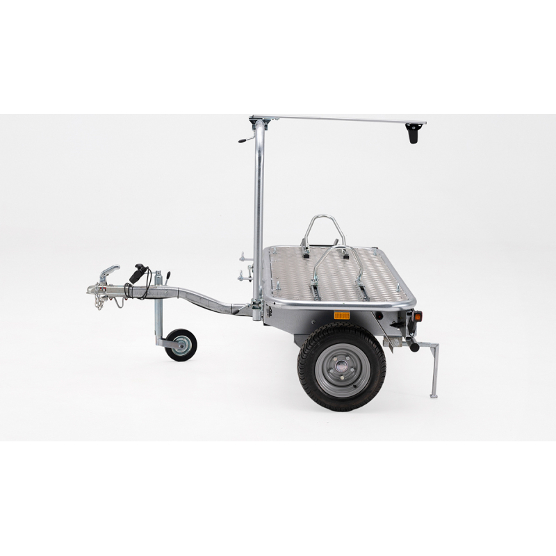 Remolque de Motos Transversal - 245x184cm - 500kg - Imagen 2